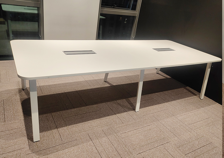 9成新诺伟二手会议桌 中小型洽谈桌简约培训长条桌子