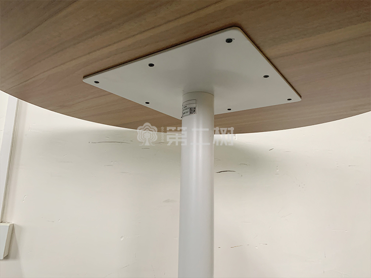 9成新诺梵二手会议桌圆形洽谈桌小型圆桌接待会客桌子