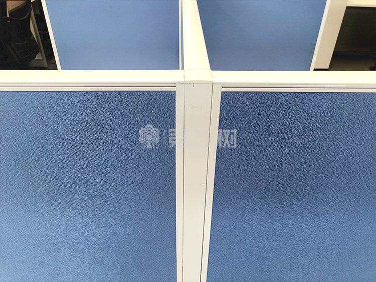 9成新诺梵二手屏风工位办公桌电脑桌职员高屏风桌子 1米尺寸