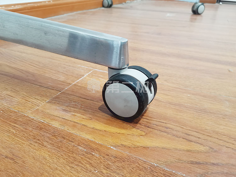 9成新欧林二手折叠桌会议桌洽谈桌长条培训桌子 可移动可折叠