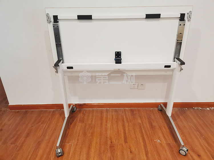 9成新欧林二手折叠桌会议桌洽谈桌长条培训桌子 可移动可折叠