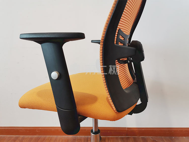 9成新橙色二手办公椅电脑椅员工转椅职员升降椅家用二手网布椅子