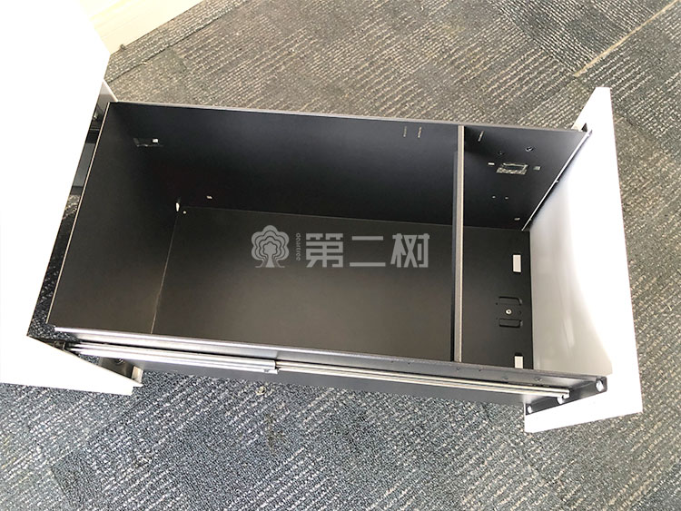 全钢制二手活动柜小推柜桌下三抽柜 储物文件柜子矮柜