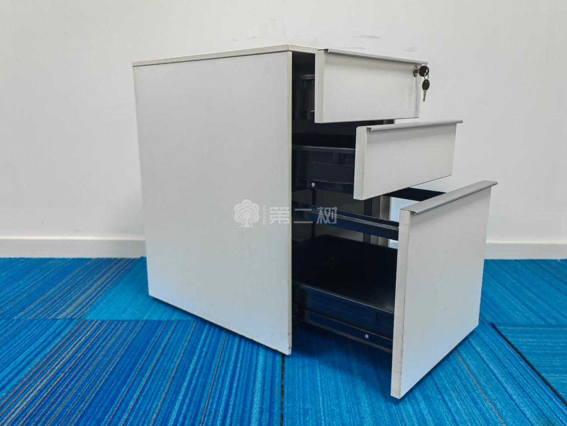 诺梵二手活动柜木质小推柜三抽柜子储物柜