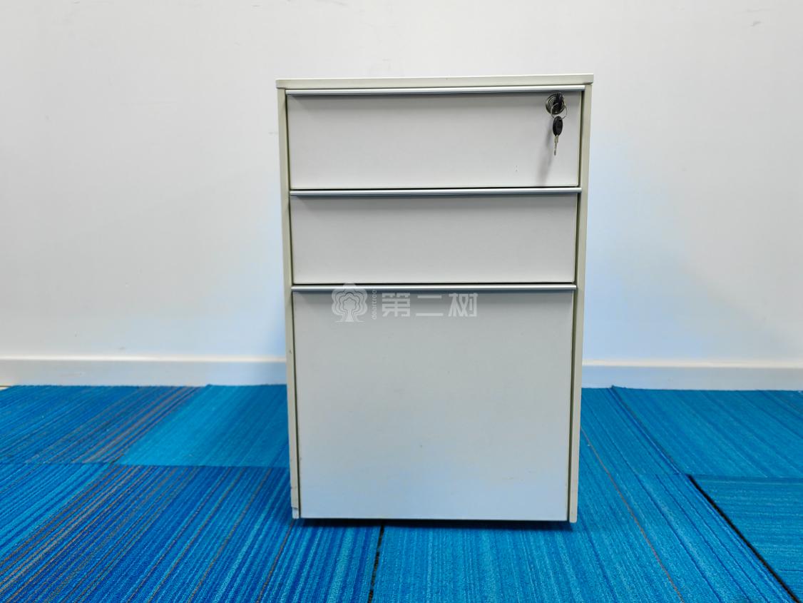 诺梵二手活动柜木质小推柜三抽柜子储物柜