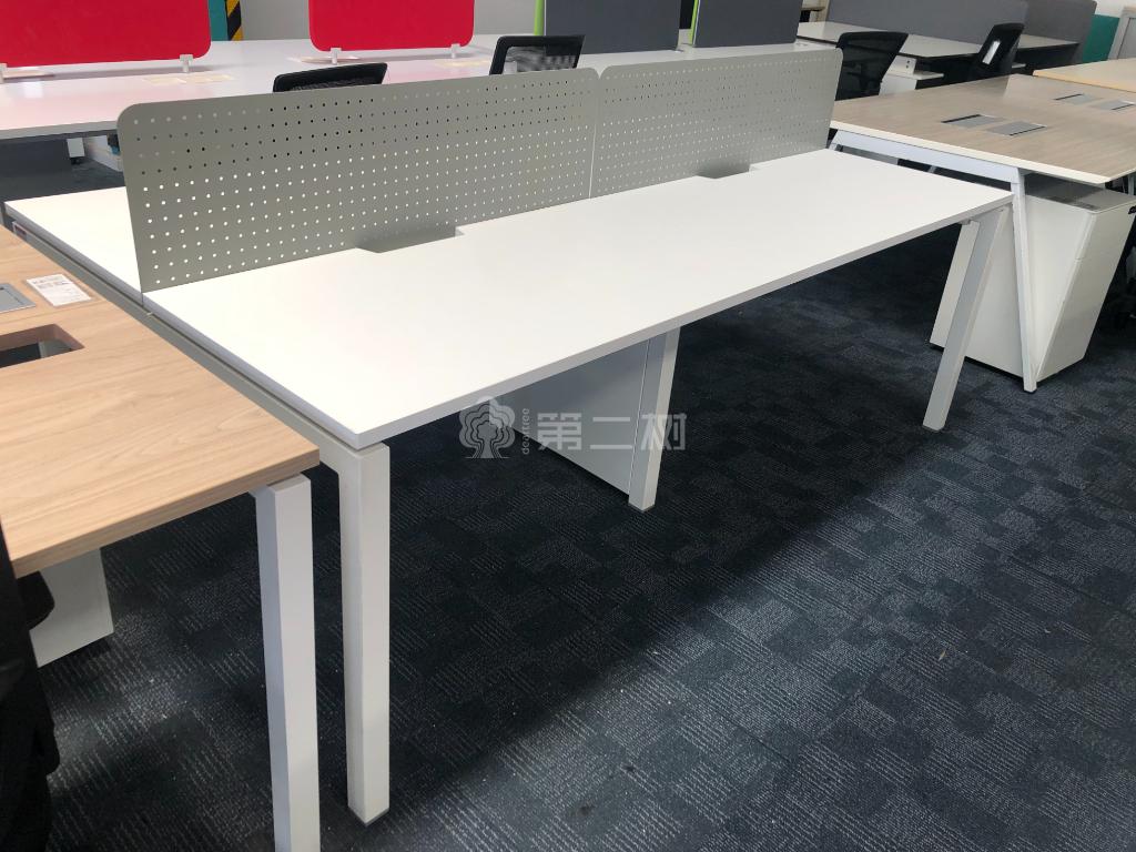 9成新百利文仪二手办公桌电脑桌职员桌子开放式二手工位
