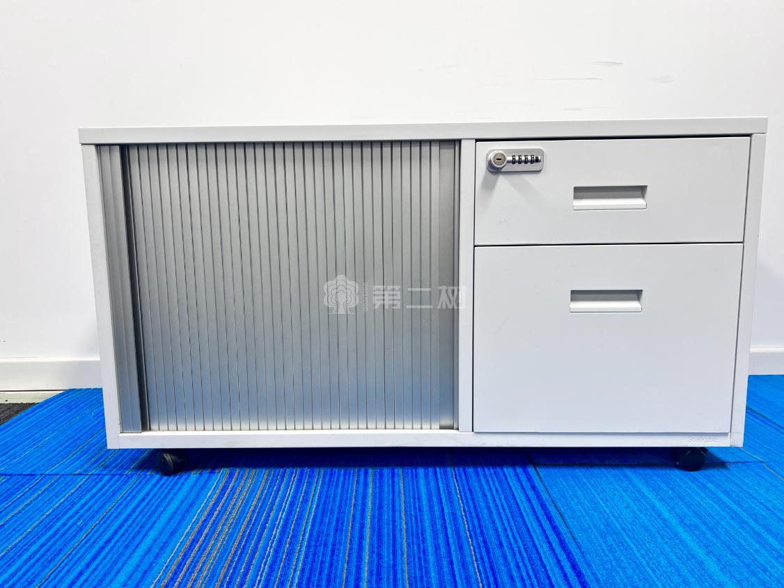 9成新世楷Steelcase二手储物柜钢制矮柜文件柜办公室矮柜子