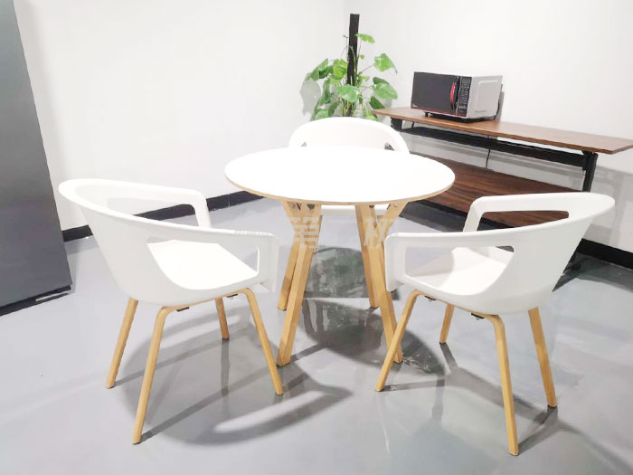 9成新白色二手会议桌椅洽谈桌椅接待会议桌子