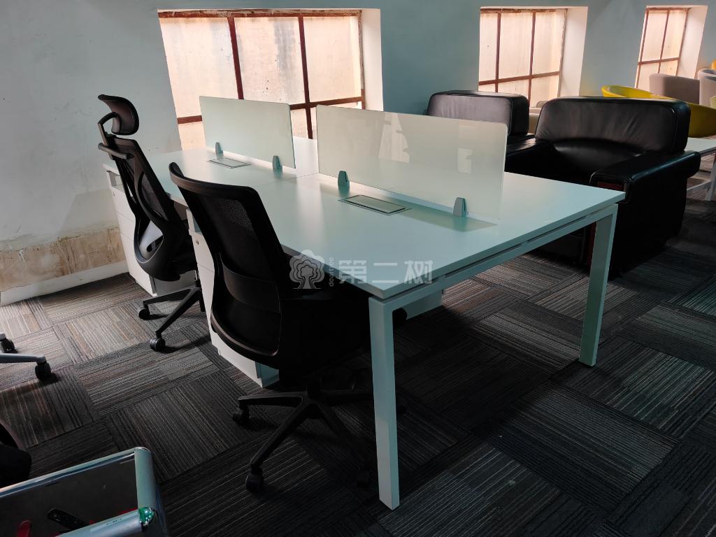 85成新国产品牌二手开放式工位员工办公桌电脑桌