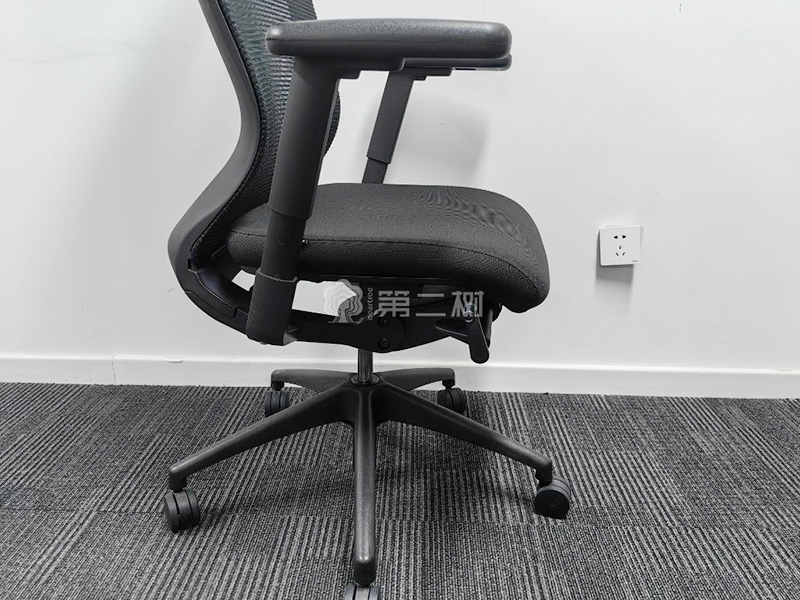 9成新诺梵二手办公椅电脑椅网布转椅职员椅子 带头枕