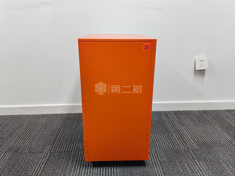 9成新国产品牌二手钢制小推柜文件柜活动柜三抽柜子