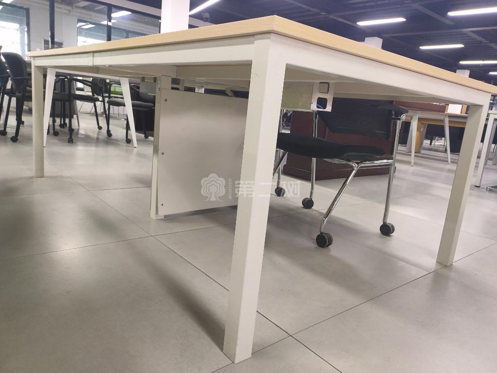 9成新国产二手会议桌板式直条长条桌子会议室办公桌