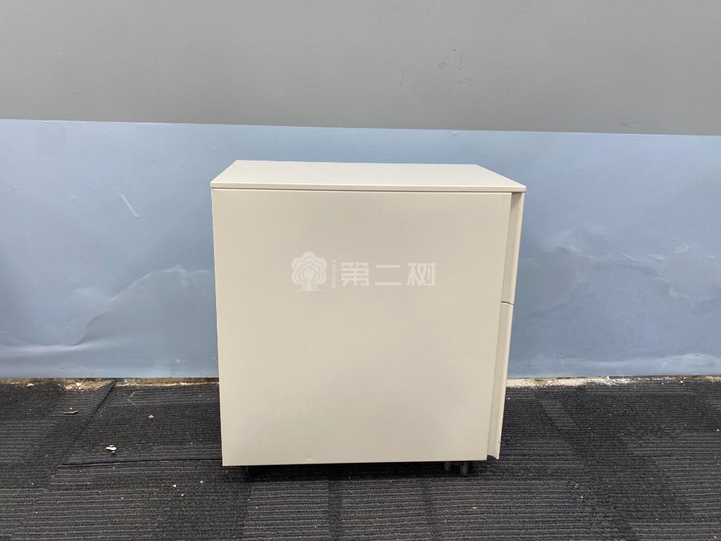 诺伟二手活动柜两抽小推柜可移动柜子钢制抽屉柜
