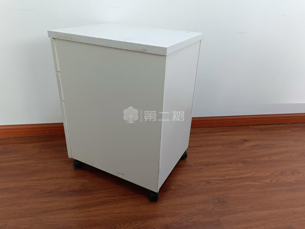 9成新木质二手活动柜小推柜三抽柜子桌下储物柜