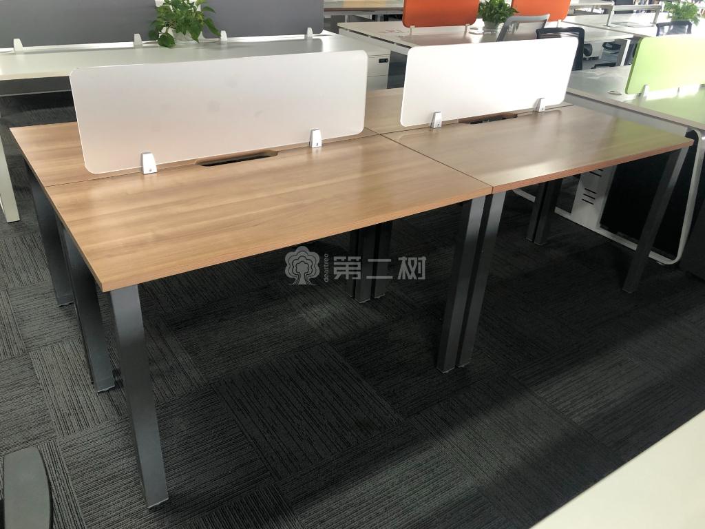 9成新品牌二手办公桌独立桌员工屏风工位电脑桌职员桌子