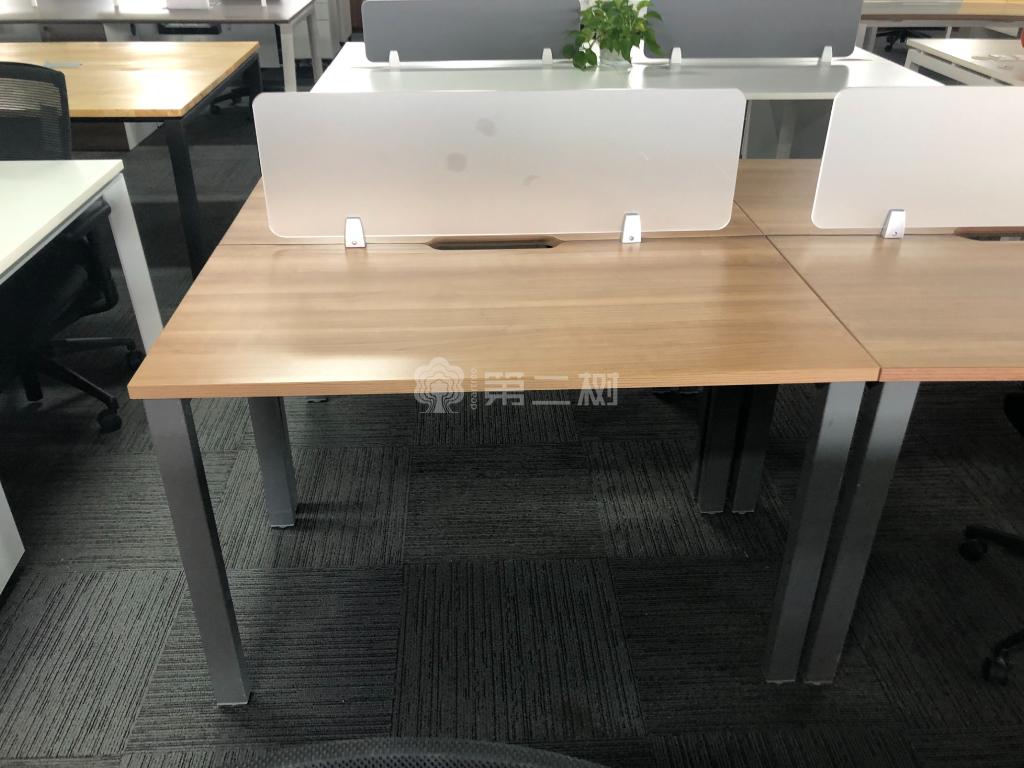9成新品牌二手办公桌独立桌员工屏风工位电脑桌职员桌子