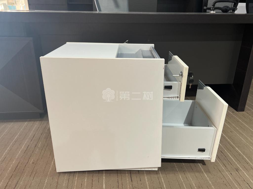 9成新国产二手木质小推柜桌下活动柜文件柜矮柜抽屉柜