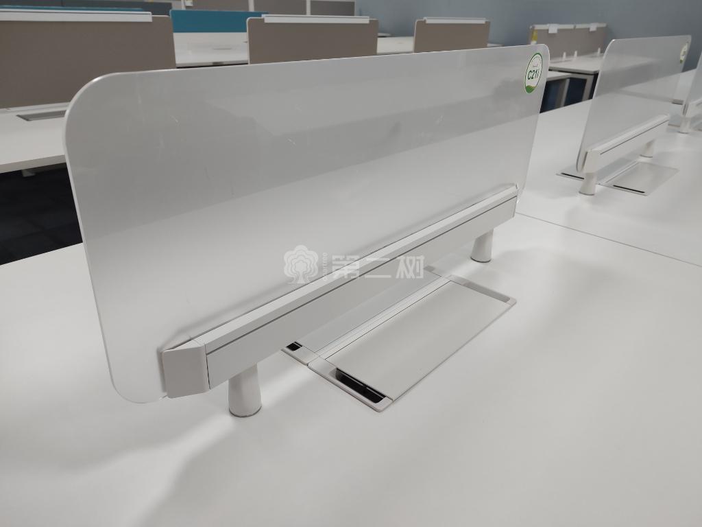 开放式二手办公桌电脑桌直条屏风工位职员桌子卡位