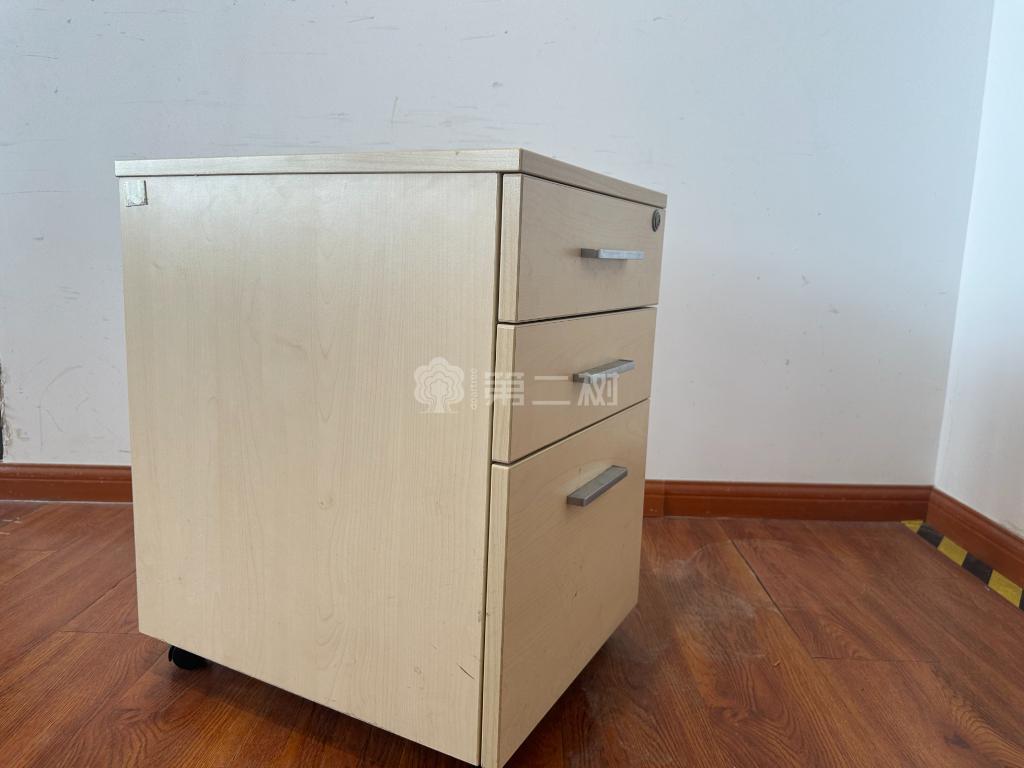 品牌二手木质小推柜活动柜可移动储物柜桌下柜子