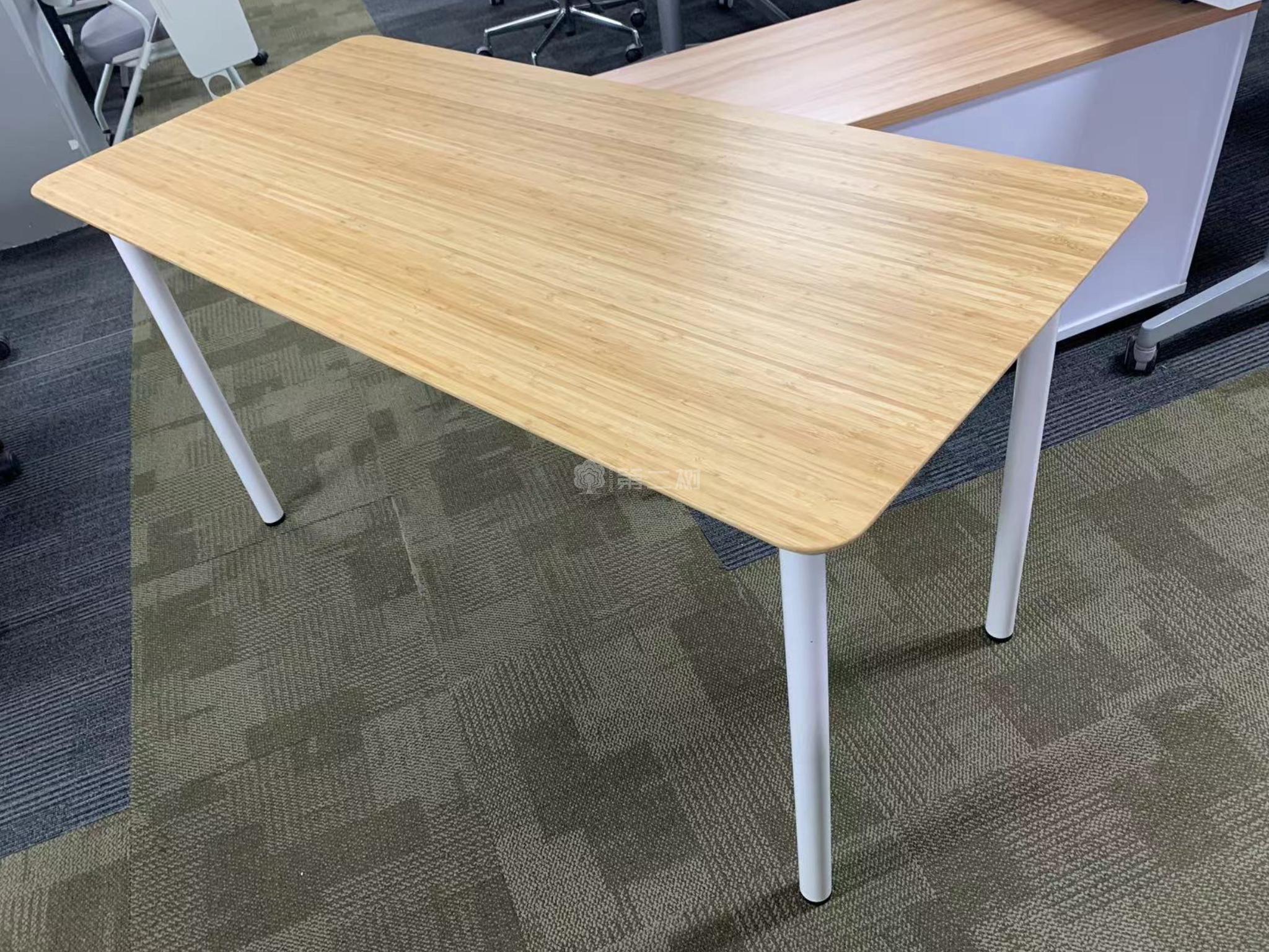 9成新宜家Ikea二手直条桌会议桌培训开会办公桌