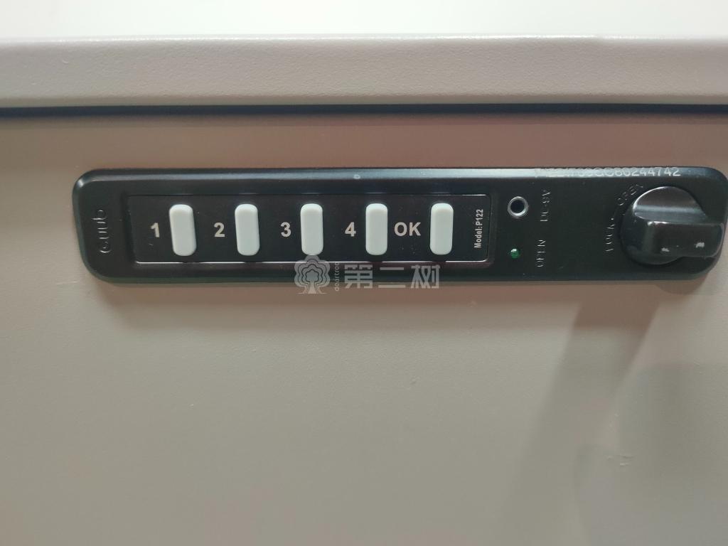 9成新灰色钢制二手小推柜活动柜储物柜文件柜三抽柜可移动