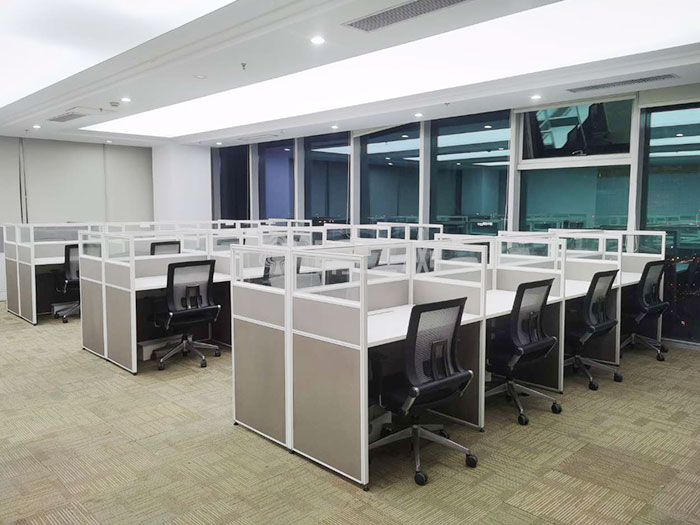 深圳某金融服务公司办公家具采购案例