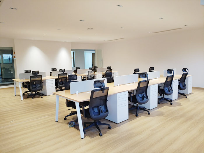 上海某建筑质量检测公司办公家具采购案例