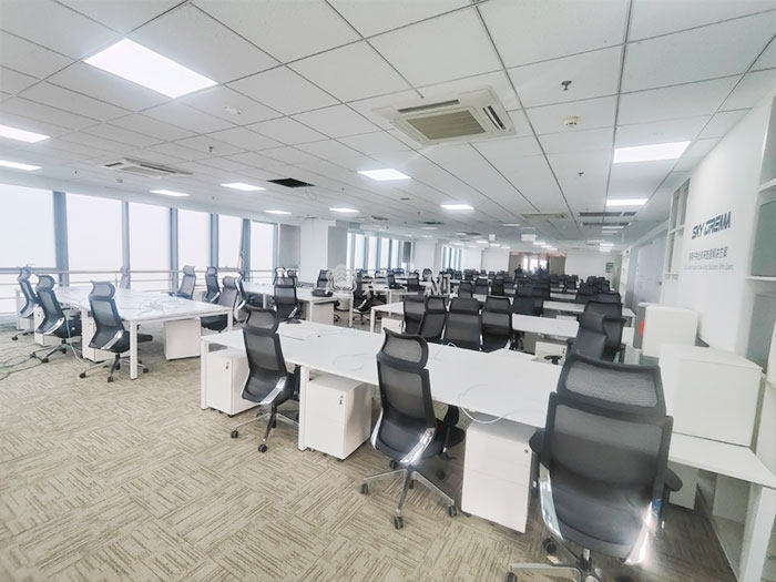 上海某创新科技公司办公家具租赁案例