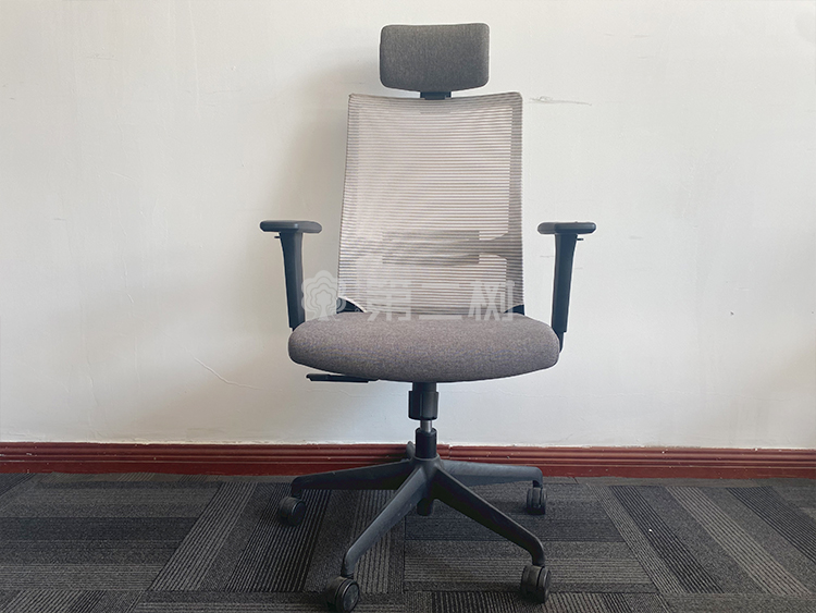 9成美时二手办公椅透气网布电脑椅带头枕舒适椅子