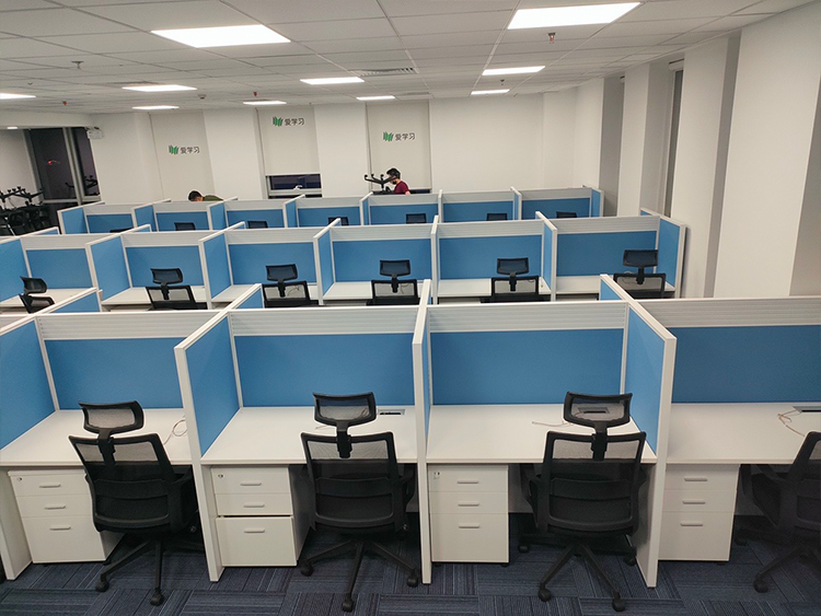 9成新高屏风二手工位直条二手办公桌电脑桌职员桌卡座