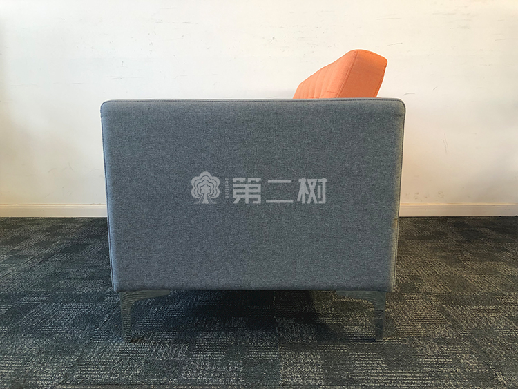 9成新布艺二手双人沙发休闲沙发椅客厅三人位沙发商务洽谈沙发