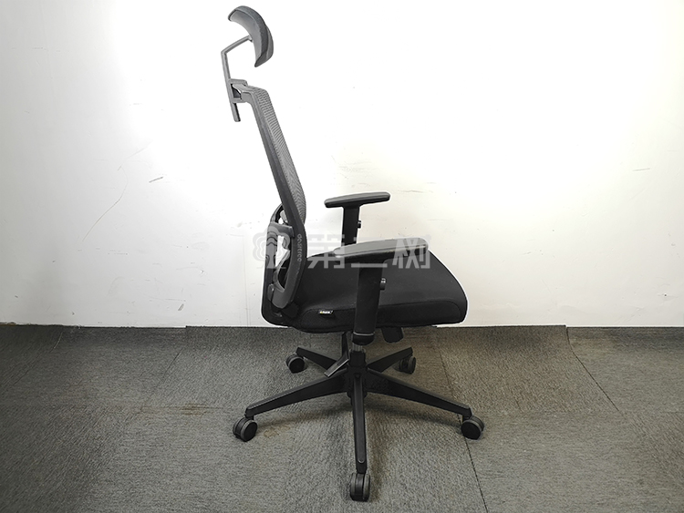 9成新玛祖铭立二手电脑椅办公椅带腰托职员椅网布转椅