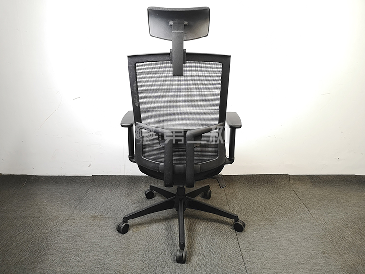 9成新玛祖铭立二手电脑椅办公椅带腰托职员椅网布转椅
