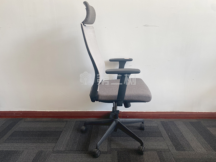 9成美时二手办公椅透气网布电脑椅带头枕舒适椅子