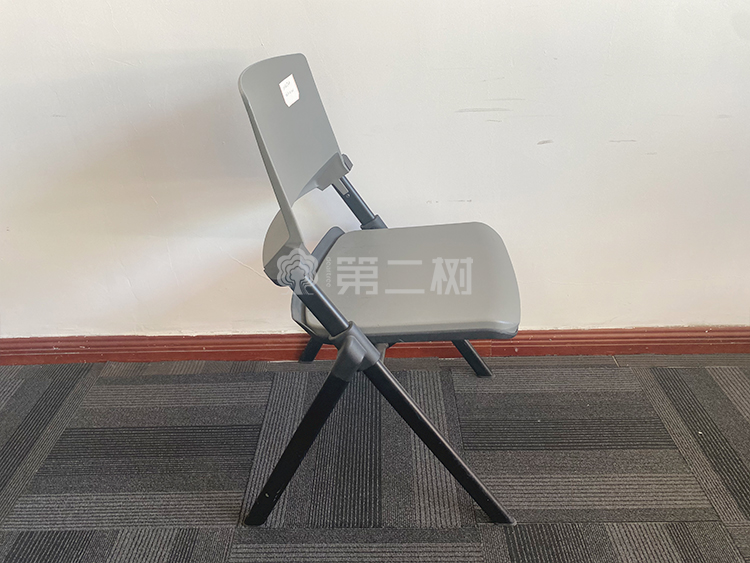 9成新美时二手四脚椅折叠会议椅培训室洽谈室接待会客椅子
