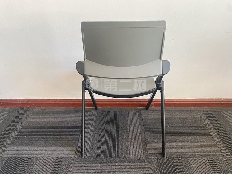 9成新美时二手四脚椅折叠会议椅培训室洽谈室接待会客椅子