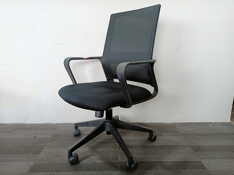 85成新现代简约国产员工办公椅电脑椅 升降椅转椅