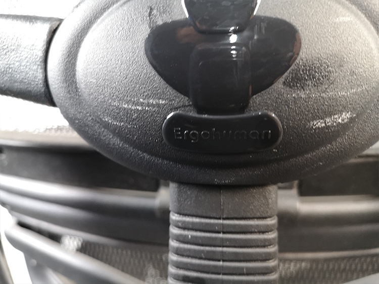 保友金豪b二手人体工学椅 电脑椅办公椅老板椅 黑框-黑色 尼龙脚(美国网)