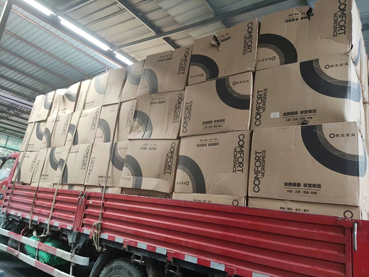 保友金豪b二手人体工学椅 电脑椅办公椅老板椅 黑框-黑色 尼龙脚(美国网)