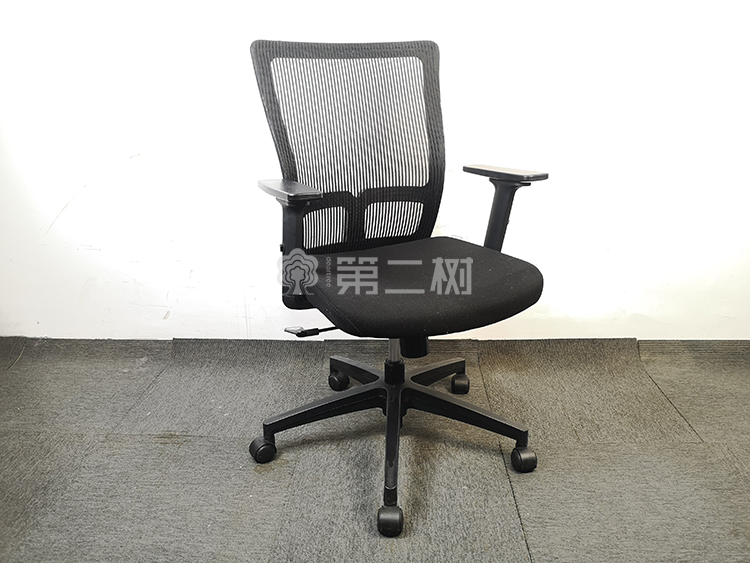 9成新诺伟二手简约办公椅电脑椅职员椅 舒适升降转椅
