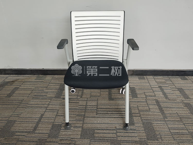9成新欧林ONLEAD二手折叠椅四脚椅会议椅培训椅洽谈椅 灵活移动