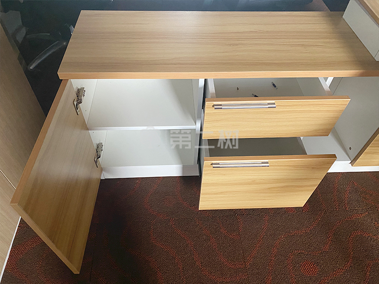 全新老板桌主管行政办公桌电脑桌 简约经理桌L型桌子 带副台