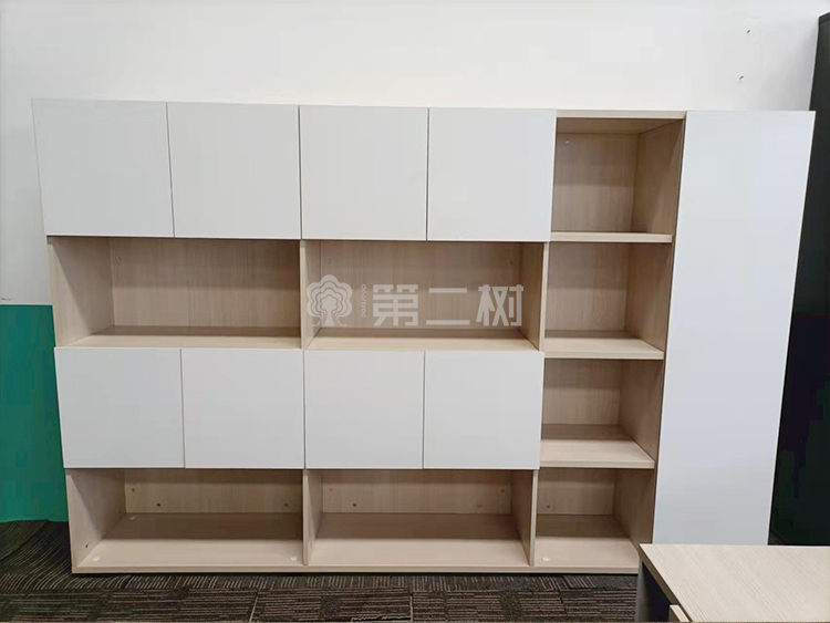 全新钡特品牌经理桌主管行政办公桌电脑桌L型班台桌子 带背柜