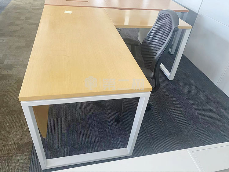 9成新科誉Posh二手老板桌主管经理桌行政办公桌电脑桌L型桌子