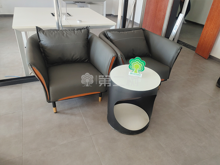 全新尚客思办公沙发商务接待会客洽谈简约现代沙发单人三人办公室沙发