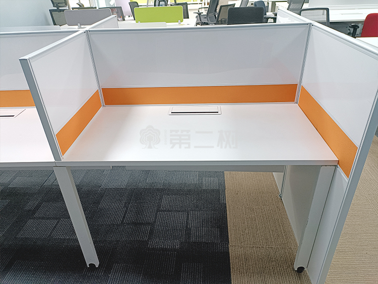 9成新高屏风二手办公桌电脑桌 屏风工位卡座职员桌子 1.2米尺寸