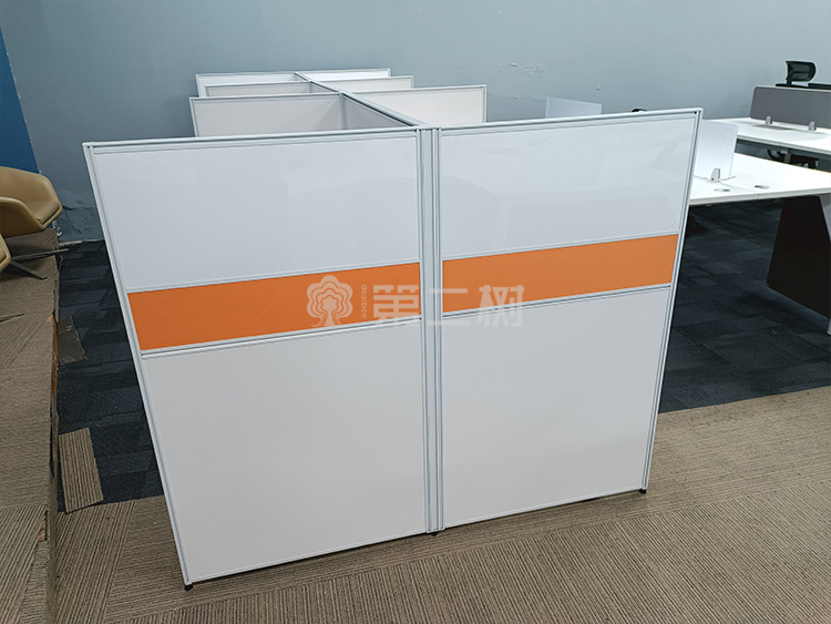 9成新高屏风二手办公桌电脑桌 屏风工位卡座职员桌子 1.2米尺寸