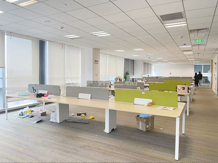 海沃氏Haworth二手办公桌员工电脑桌二手职员桌长条桌子