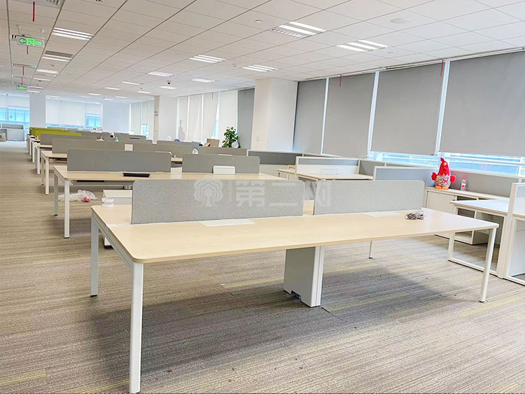 海沃氏Haworth二手办公桌员工电脑桌二手职员桌长条桌子