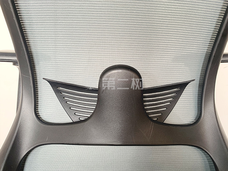 9成新圣奥二手办公椅灰色电脑椅职员椅 简约椅子 坐感舒适